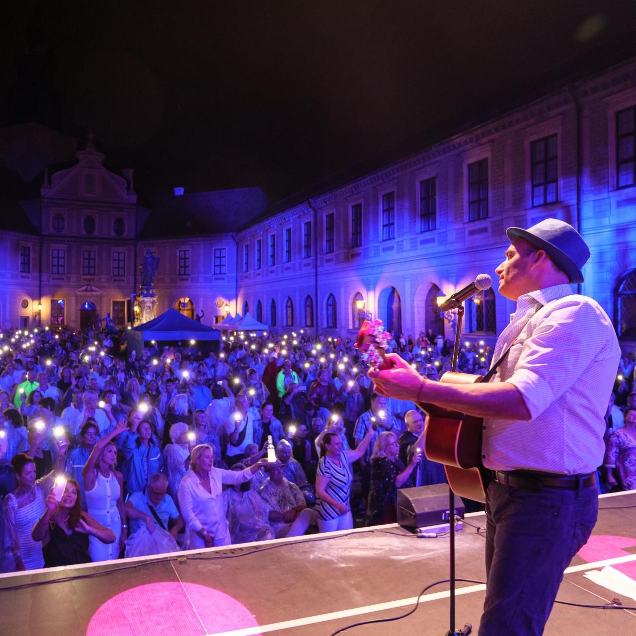 Italo Pop Night, Open Air Sommer, Brunnenhof Residenz M&uuml;nchen
